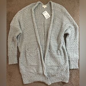 Debut Sage Green Open-Front Cardigan NWT
